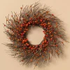 Dried Twig And Fall Berries Wreath