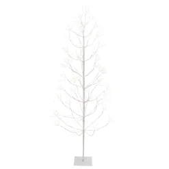 6 Ft Tall Birch Tree With 588 Leds, Multifunction Adapter