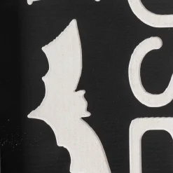 Haunted House Wooden Spooky Halloween Decor Wall Sign, 48 In.