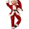 17In Fabric Traditional Bendable Elf Ornament #Mtx67437