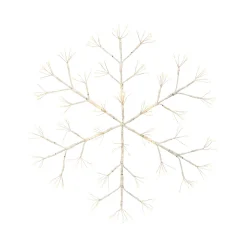 20 In Firecracker Led Snowflake, Outdoor Holiday Decor