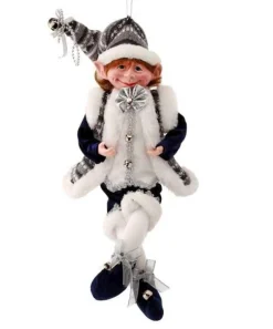 17In Winter Solstice Bendable Elf Ornament