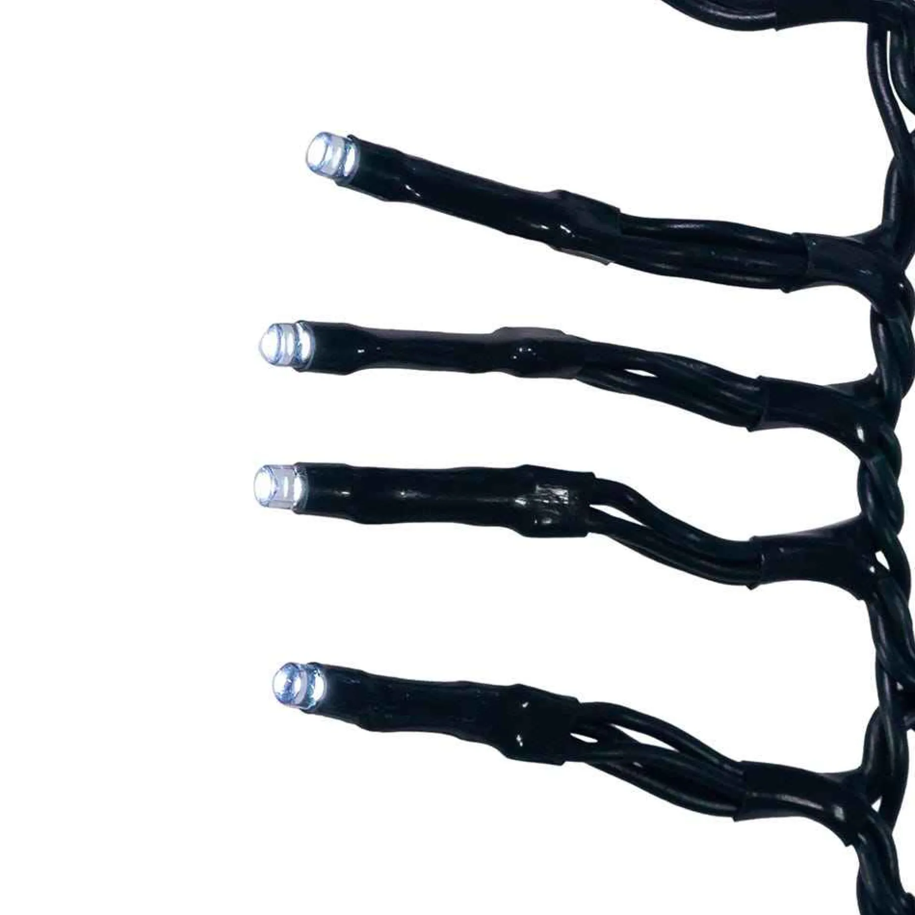 Kurt Adler Cul 1000-Light 33-Foot Cluster Light Set With Cool White 3Mm Led Bulbs