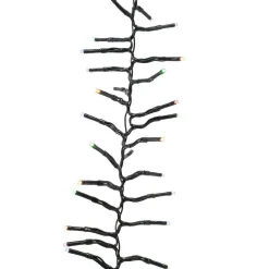 Kurt Adler Cul 1000-Light 33-Foot Cluster Garland With Multi-Color 3Mm Led Bulbs