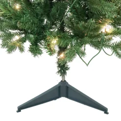 Kurt Adler 3-Foot Pre-Lit Clear Incandescent Jackson Pine Tree