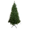 Kurt Adler 7-Foot Pre-Lit Pine Tree With Clear Lights