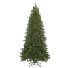 Kurt Adler 7.5-Foot Slim Pre-Lit Clear Burlington Tree