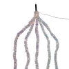 Kurt Adler 6.5-Foot Warm White Iridescent Tinsel Cascade Light Set