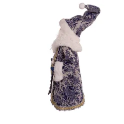 Kurt Adler 18-Inch Blue Santa Holding Oversized