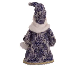 Kurt Adler 18-Inch Blue Santa Holding Oversized
