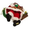 Kurt Adler 12-Inch Fabriche Kwanzaa Santa