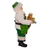 Kurt Adler 10.5-Inch Fabriche™ Musical Irish Chef Santa