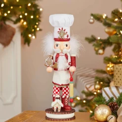 Kurt Adler 15-Inch Gingerbread Chef Nutcracker