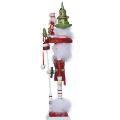 Kurt Adler 18-Inch Hollywood Christmas Tree Hat Nutcracker