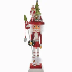 Kurt Adler 18-Inch Hollywood Christmas Tree Hat Nutcracker