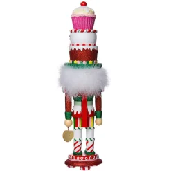 Kurt Adler 18-Inch Hollywood Cupcake And Sweets Nutcracker