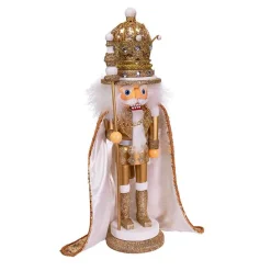 Kurt Adler 17.5-Inch Hollywood Gold King Nutcracker
