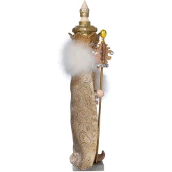 Kurt Adler 18-Inch Hollywood Gold King Nutcracker