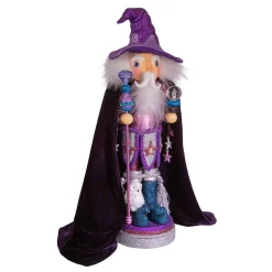 Kurt Adler 18-Inch Hollywood™ Purple Wizard Nutcracker