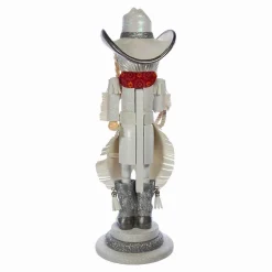 Kurt Adler 18-Inch Hollywood Rhinestone Cowgirl Nutcracker