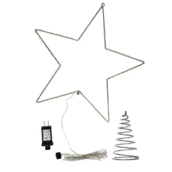 Kurt Adler 17.5-Inch Metal Lighted Led Star Treetop