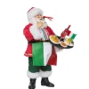 Kurt Adler 10.5-Inch Musical Italian Santa