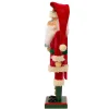 Kurt Adler 15-Inch Wooden Santa Nutcracker