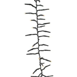 Kurt Adler 3000-Light 98-Foot Cluster Garland With Classic White Led Lights