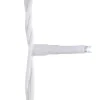 Kurt Adler 600-Light 49.2-Foot Cool White Led White Wire Rice Light Set