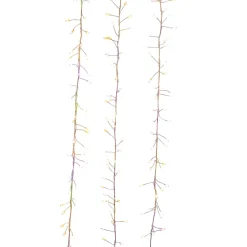 Kurt Adler 300-Light 9.8-Foot Dual Color Led Cluster Garland