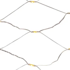 Kurt Adler 300-Light 6-Foot Starburst Warm White Led Net Light