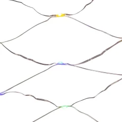 Kurt Adler 300-Light 6-Foot Starburst Multi Led Net Light