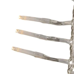 Kurt Adler 480-Light 15.7-Foot Warm White Led Connectable Cluster Garland