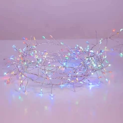 Kurt Adler 240-Light Rgb Twinkle Fairy Cluster Light Set