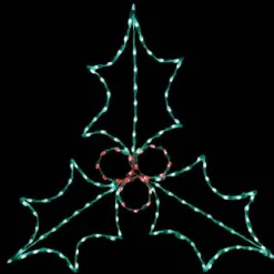Led C7 Holly W/ Berries #Led-C7Hb3