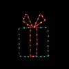 Led Gift Box- Green Box With Red Bow #Led-Gb22Gb/Rb *Set Of 2*