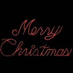 Led Merry Christmas (Red) #Led-Mc300R