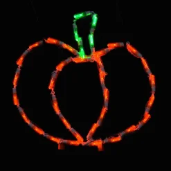 Led Pumpkin Small #Led-Pk25 *Set Of 2*