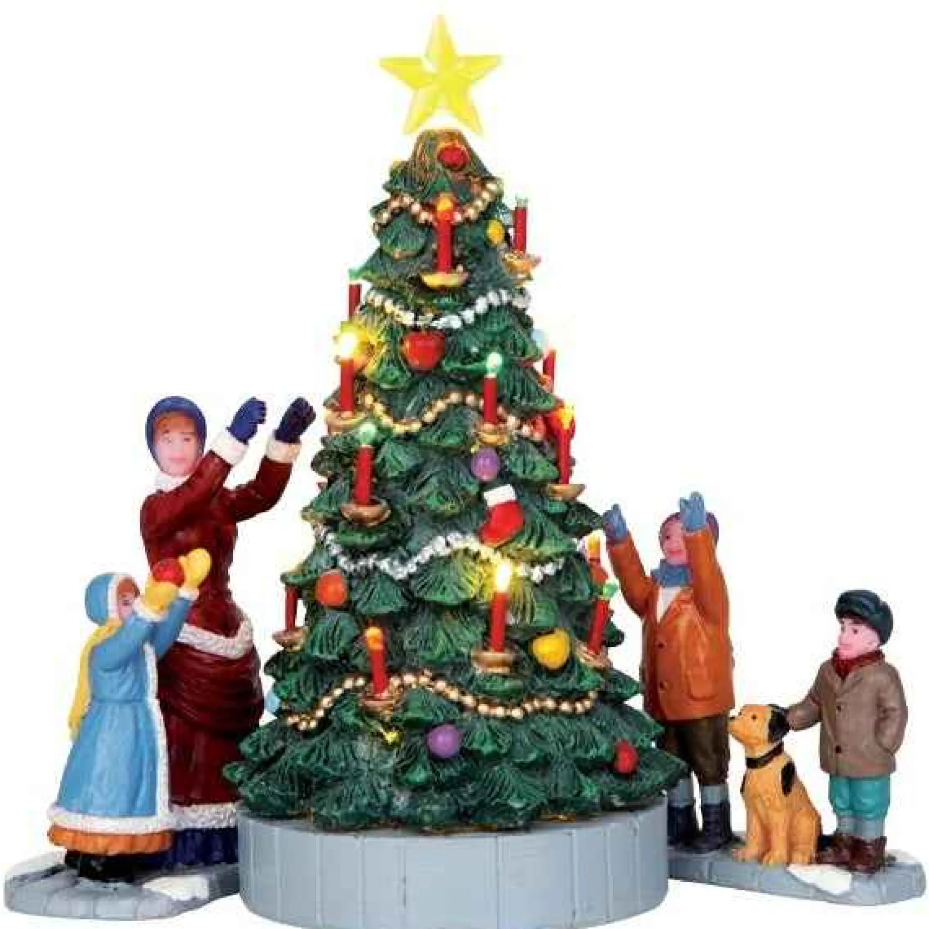 Lemax The Village Tree, Set Of 3 #44754