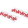 Lemax Village Collection Candy Cane Lane, Straight, Set Of 2 #74206