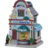 Lemax Village Collection Elsa's Umbrellas #95496