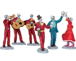 Lemax Village Collection Fiesta De Los Muertos, Set Of 6 #52309