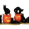 Lemax Village Collection Halloween Cats, Set Of 2 Figurines #12883