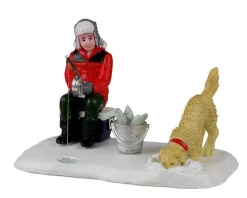 Lemax Village Collection Ice Fishing Buddies #22138