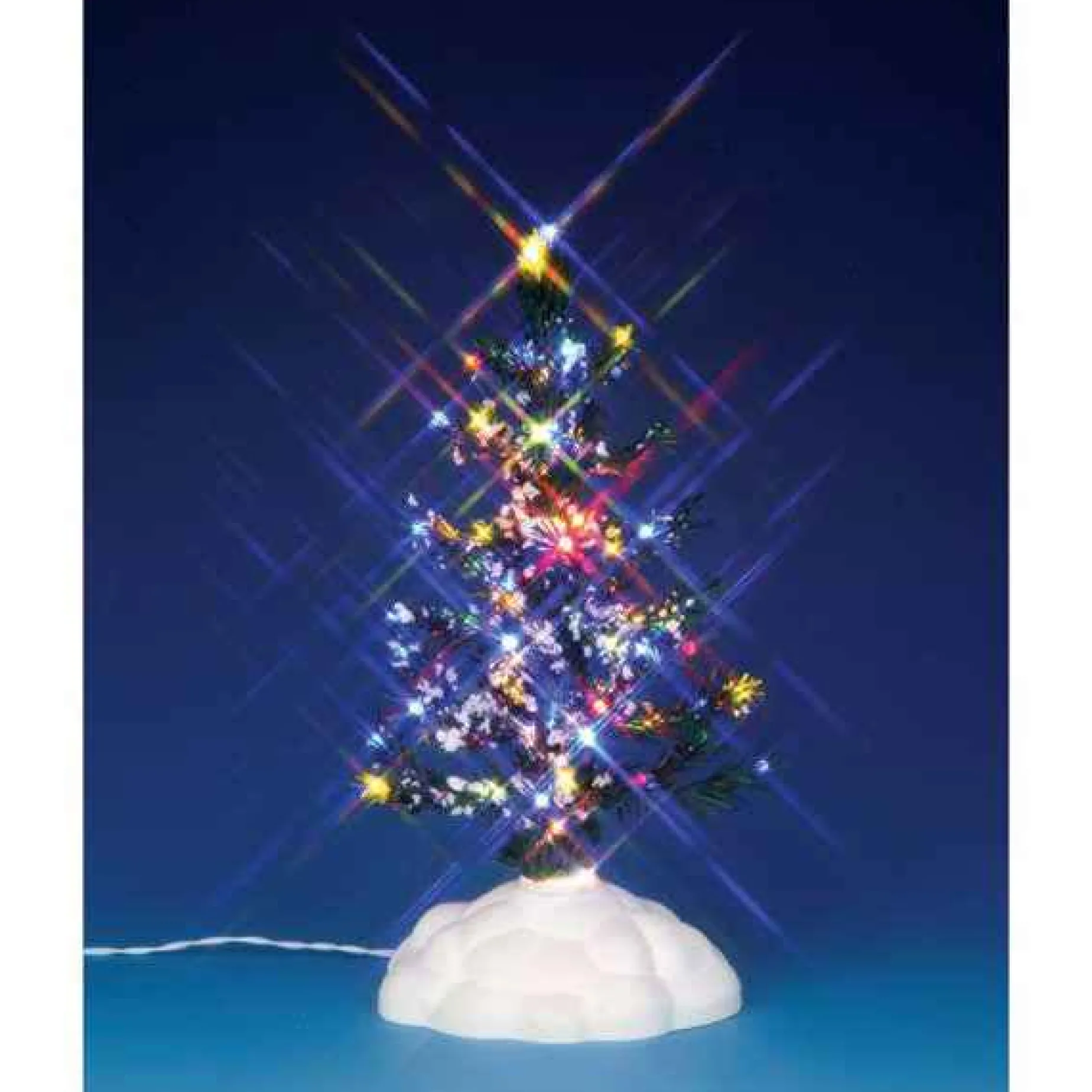 Lemax Village Collection Lighted Pine Tree Multi Medium #54949