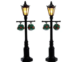 Lemax Village Collection Old English Lamp Post, Set Of 2 #74231