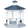 Lemax Village Collection Plastic Gazebo With Decorations Table Accent #04160