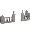 Lemax Village Collection Plaza Fence, Set Of 4 #74237