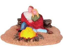 Lemax Village Collection Romantic Campfire, B/O Table Accent #54929