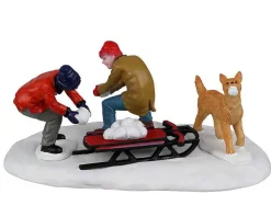 Lemax Village Collection Snowy Ammo Operation #23601